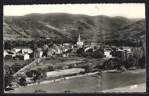 AK Nant /Aveyron, Vue Générale prise de la Cote de la Liquisse