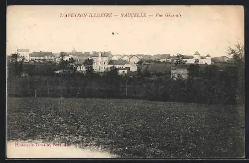 AK Naucelle /Aveyron, Vue général