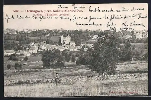 AK Orlhaguet /Sainte-Geneviève, Vue générale