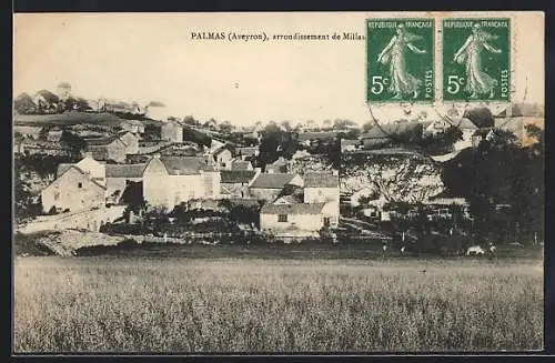 AK Palmas /Aveyron, Vue générale