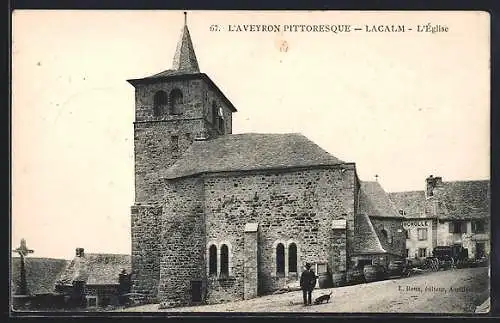 AK Lacalm /Aveyron, L`Église