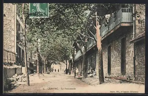 AK Cransac, La Promenade