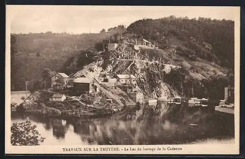 AK Truyère, Le Lac du barrage de la Cadenne