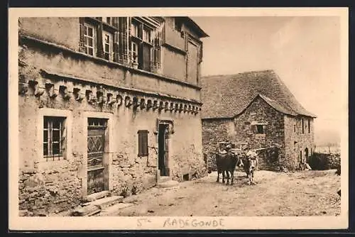 AK Sainte Radegonde /Aveyron, Maison Renaissance