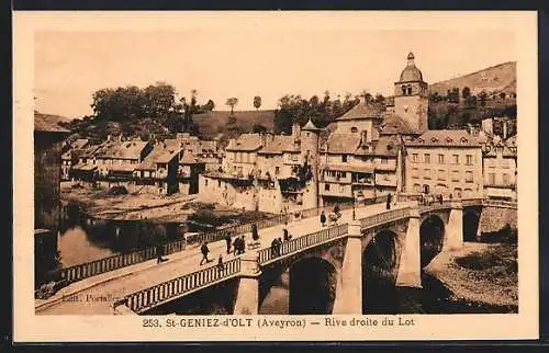 AK St-Geniez d`Olt, Rive droite du Lot