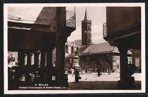 AK Millau, Vieilles Colonnades et Notre-Dame