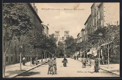 AK Millau /Aveyron, Boulevard Sadi-Carnot