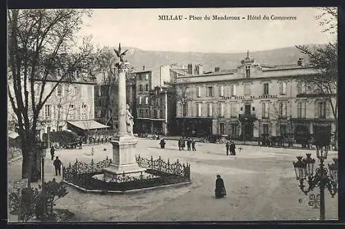 AK Millau, Place du Mandaroux, Hotel du Commerce