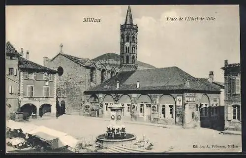 AK Millau, Place de l`Hotel de Ville