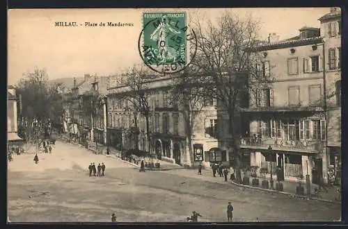 AK Millau, Place du Mandaroux