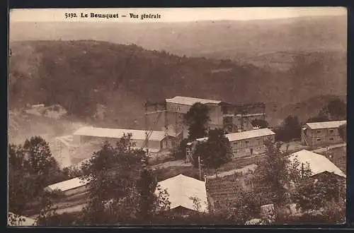 AK Le Bousquet /Aveyron, Vue générale