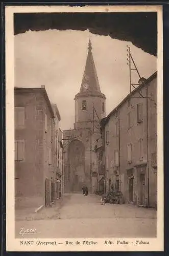 AK Nant /Aveyron, Rue de l`Eglise