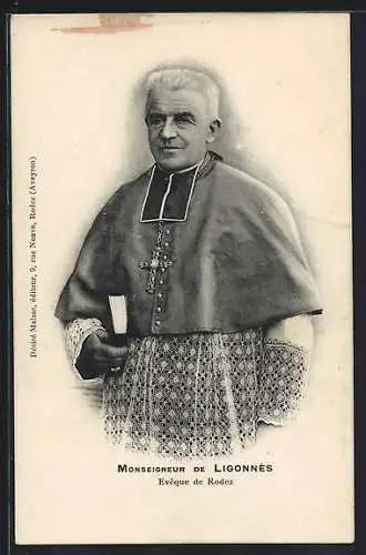 AK Rodez, Monseigneur de Ligonnès, Eveque de Rodez