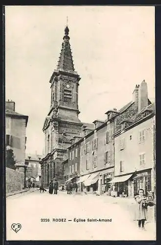 AK Rodez, Église Saint-Amand