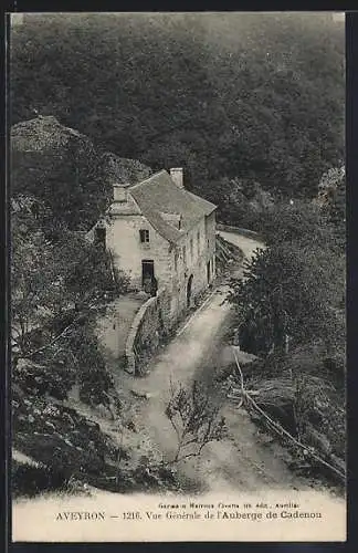 AK Cadenou /Aveyron, Vue générale de l`Auberge