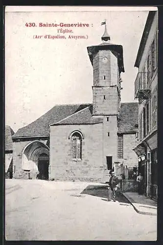 AK Sainte-Geneviève /Aveyron, L`Église