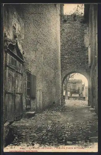 AK St-Rome-de-Tarn, Vieille Porte et Tour