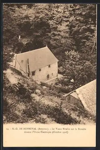 AK Notre-Dame-de-Bonneval, Le Vieux Moulin sur la Boralde devenu l`Usine Électrique