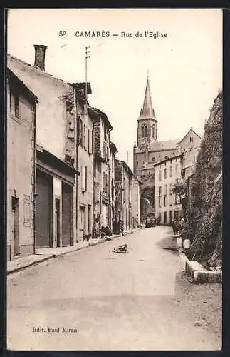 AK Camarès, Rue de l`Eglise