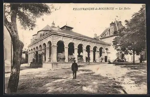 AK Villefranche-de-Rouergue, Les Halles