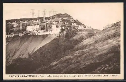 AK Truyère, Vue générale, l`Usine et la Chute souterraine