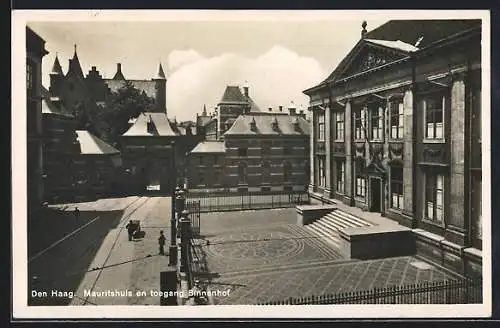 AK Den Haag, Mauritshuis en toegang Binnenhof