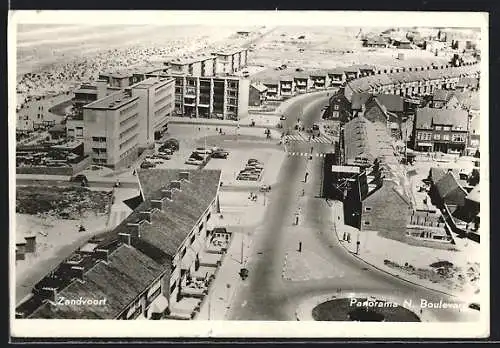 AK Zandvoort, Panorama N. Boulevard