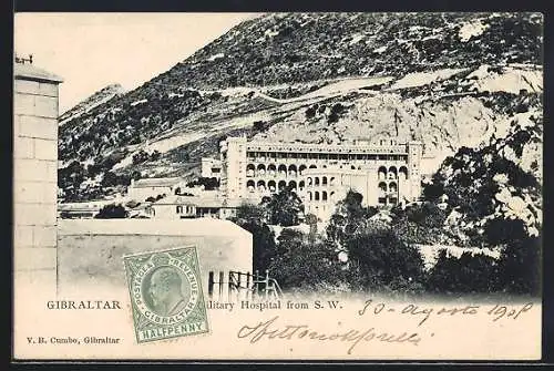 AK Gibraltar, Military Hospital from S. W.