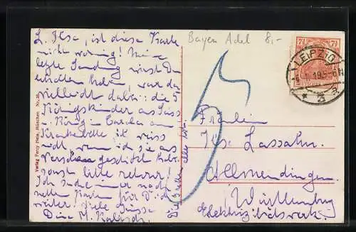 AK I.K.H. Frau Prinzessin Rupprecht v. Bayern mit Kindern