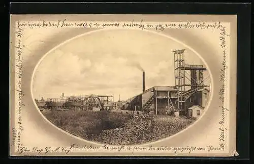 Präge-AK Johannesburg, Bergwerk, Bergbau