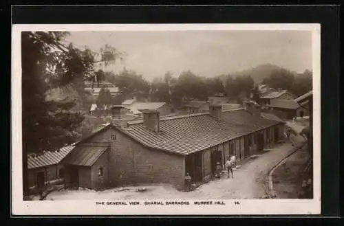 AK Muree Hill, The General View, Gharial Barracks