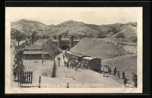 AK Baluchistan, The Khojak Tunnell & Train