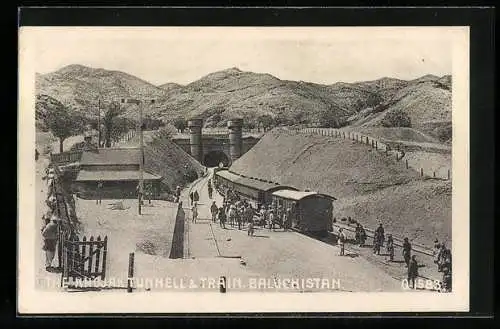 AK Baluchistan, The Khojak Tunnell & Train