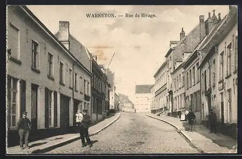 AK Warneton, Rue du Rivage