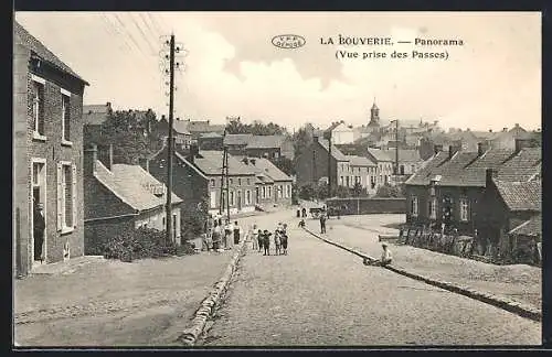 AK La Bouverie, Panorama, vie prise des Passes