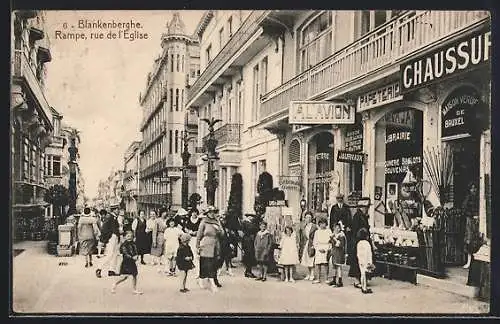 AK Blankenberghe, Rampe, rue de l`Eglise