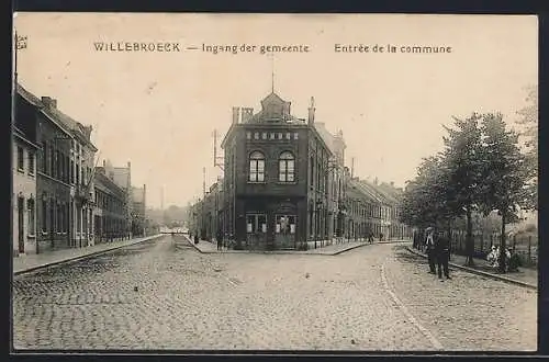 AK Willebroeck, Entrée de la commune