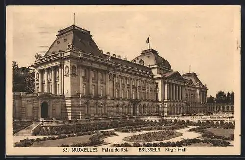 AK Bruxelles, Palais du Roi