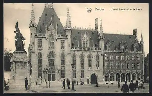 AK Bruges, L`Hotel Provincial et la Poste