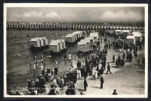 AK Ostende, La Petite Plage et l`Estacade