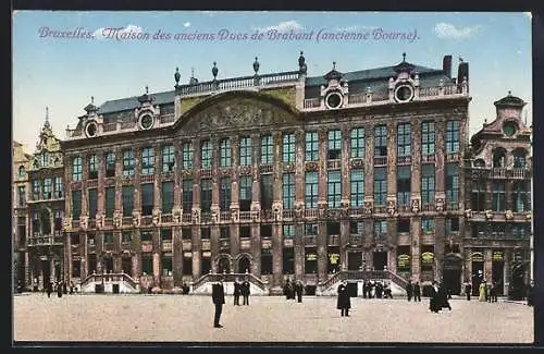 AK Brüssel / Bruxelles, Maison des anciens Ducs de Brabant, ancienne Bourse