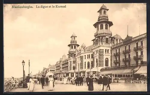 AK Blankenberghe, La digue et le Kursaal