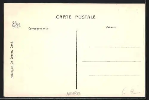 AK Gand, Anciennes Malsons au Pont aux Herbes