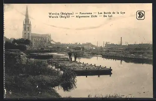 AK Wervicq, Panorama, Les bords de la Lys