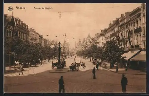 AK Anvers, Avenue de Keyzer