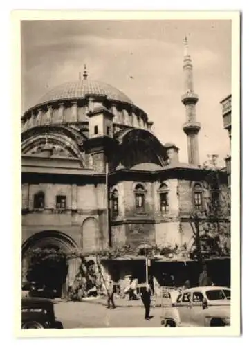 27 Fotografien unbekannter Fotograf, Konstantinopel / Istanbul, Türkei, Stadtansichten mit Strassen, Moscheen u.a.