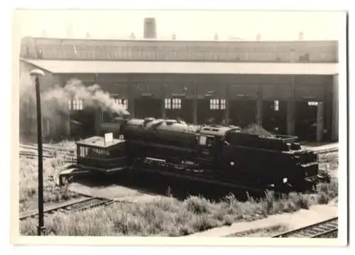 33 Fotografien Ansicht Dresden, Eisenbahn Deutsche Reichsbahn DDR, Bahnhof & verschiedene Lokomotiven, Dampflok u.a.