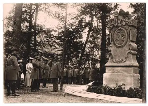 11 Fotografien Paul Lamm & A.E. Hohlwein, Berlin, Ansicht Bad Sobernheim, Kaiser WilhelmII. Einweihung Utsch-Denkmal