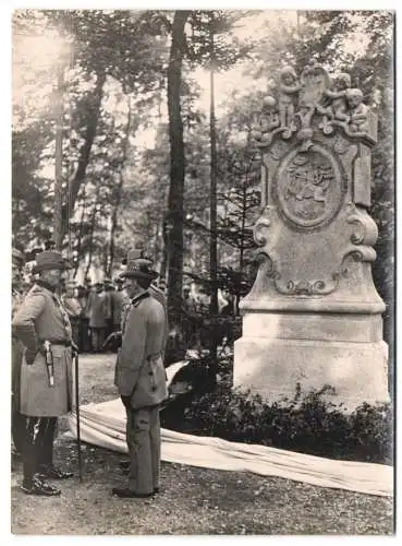 11 Fotografien Paul Lamm & A.E. Hohlwein, Berlin, Ansicht Bad Sobernheim, Kaiser WilhelmII. Einweihung Utsch-Denkmal