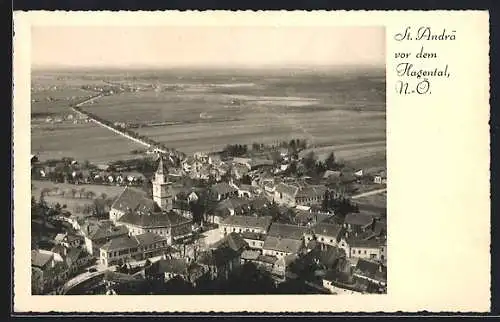 AK St. Andrä vor dem Hagenthale, Teilansicht mit Kirche